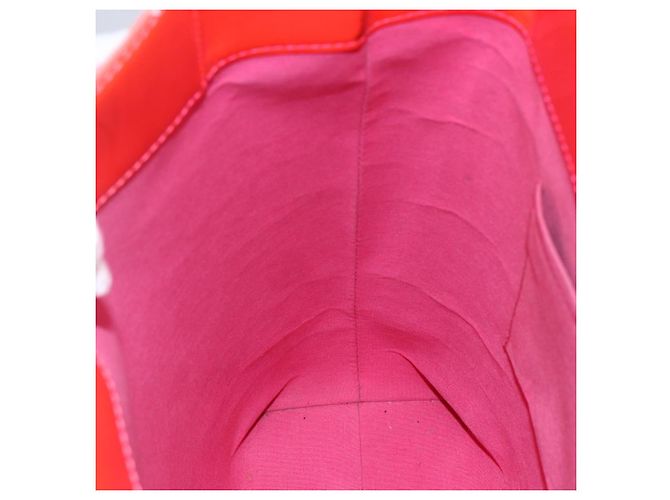 LOUIS VUITTON Monogram Vernis Fluo Reade MM Borsa a Mano Rosa M91900 LV Auth 172626 - vista 18