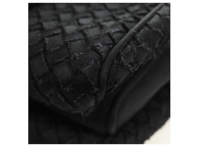 BORSA A MANO CON CATENA INTRECCIATO BOTTEGA VENETA Nera Auth 170936V Nero - vista 16