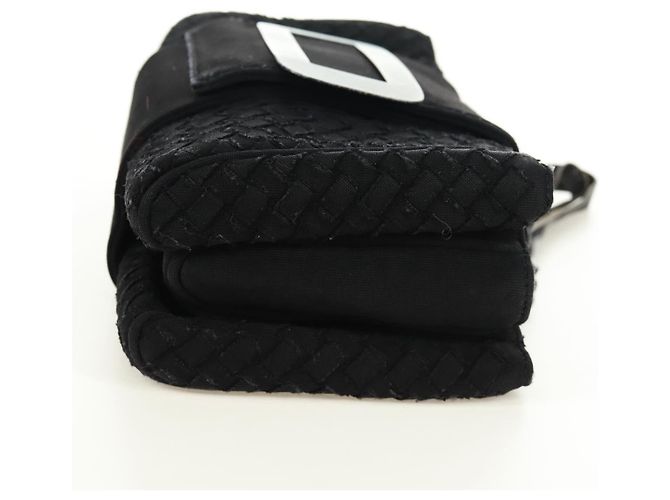 BORSA A MANO CON CATENA INTRECCIATO BOTTEGA VENETA Nera Auth 170936V Nero - vista 4