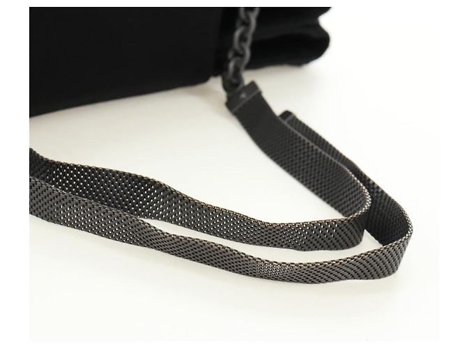 BORSA A MANO CON CATENA INTRECCIATO BOTTEGA VENETA Nera Auth 170936V Nero - vista 7