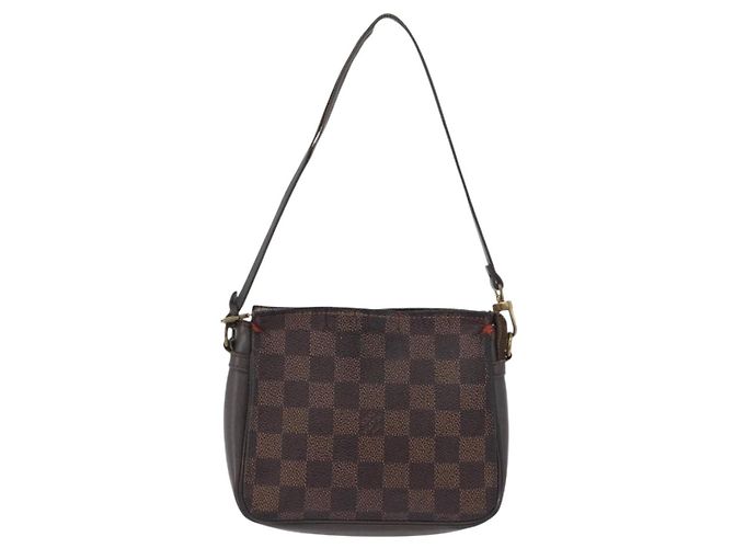 LOUIS VUITTON Pochette per il Trucco Damier Ebene N51982 LV Auth LNZ264 - vista 13