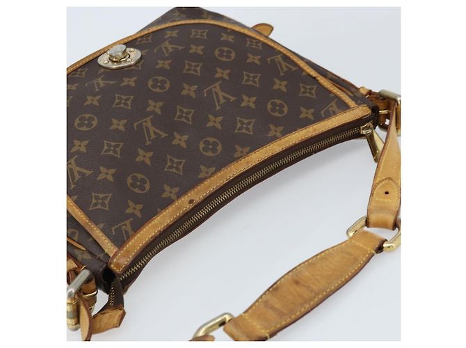 LOUIS VUITTON Borsa a Spalla Monogram Tolum GM M40075 LV Auth ka2477 Monogramma - vista 14