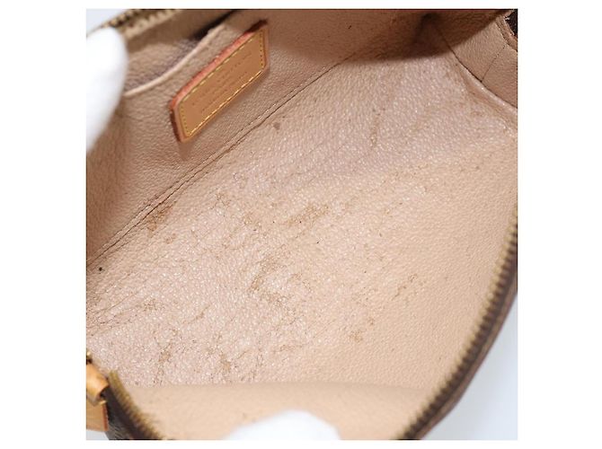 LOUIS VUITTON Pochette Cosmetica Monogram PM Pouch M43998 LV Auth kk640 Monogramma - vista 11
