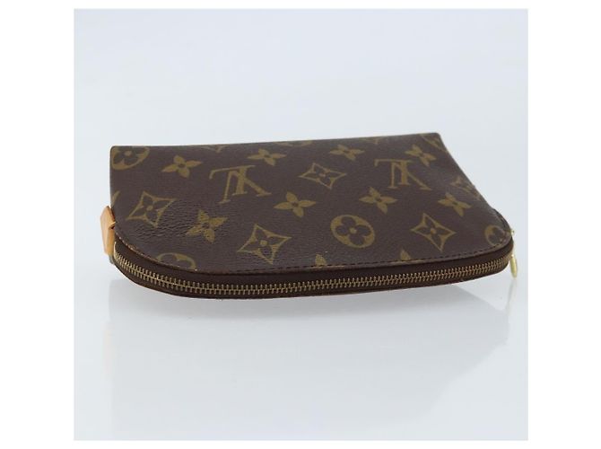 LOUIS VUITTON Pochette Cosmetica Monogram PM Pouch M43998 LV Auth kk640 Monogramma - vista 5