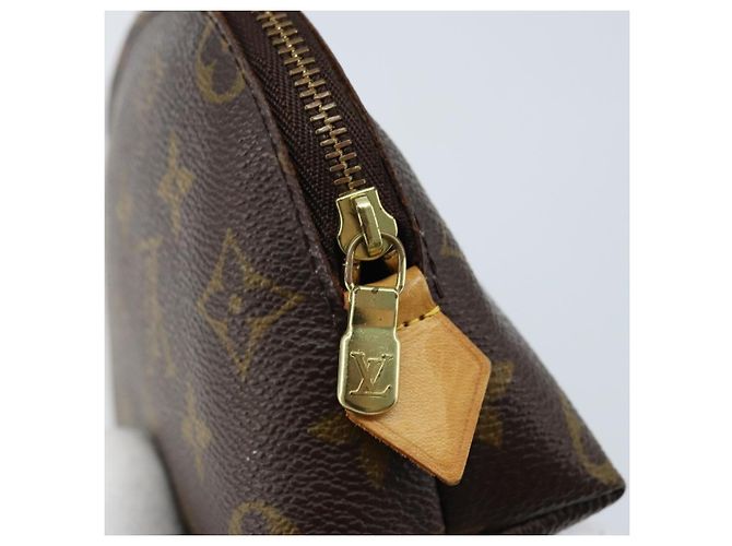 LOUIS VUITTON Pochette Cosmetica Monogram PM Pouch M43998 LV Auth kk640 Monogramma - vista 8