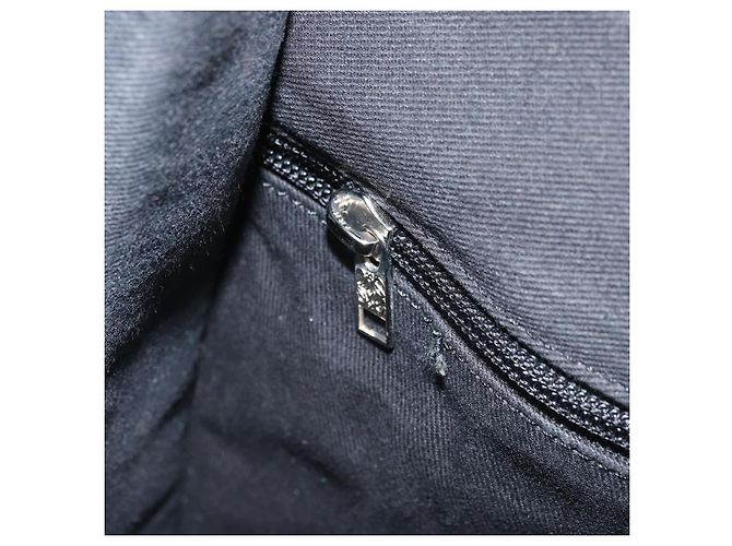 LOEWE Borsa Tote Anagramma Canvas Nera Auth 172243 Nero - vista 20