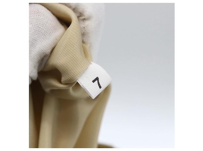 PRADA Borsa a mano in nylon plastico beige trasparente Auth 173565 - vista 11