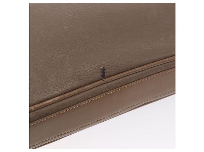 Gucci Borsa a Spalla in Pelle Beige Oro Auth fm5163 D'oro - vista 15