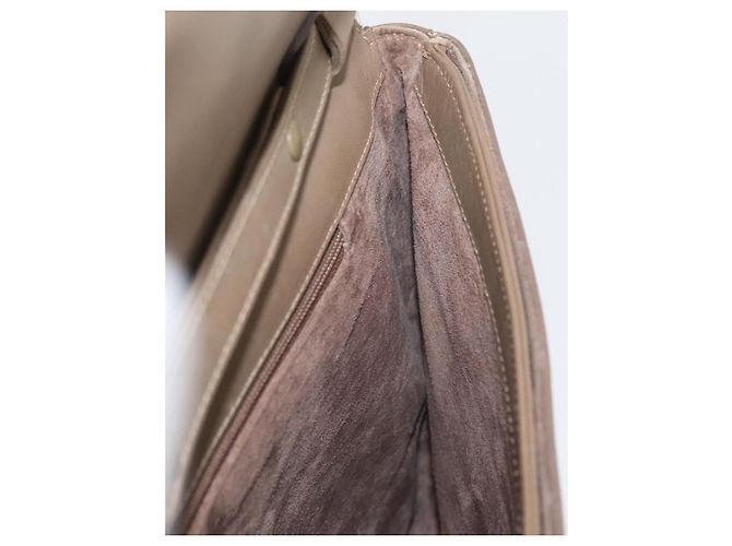Gucci Borsa a Spalla in Pelle Beige Oro Auth fm5163 D'oro - vista 19