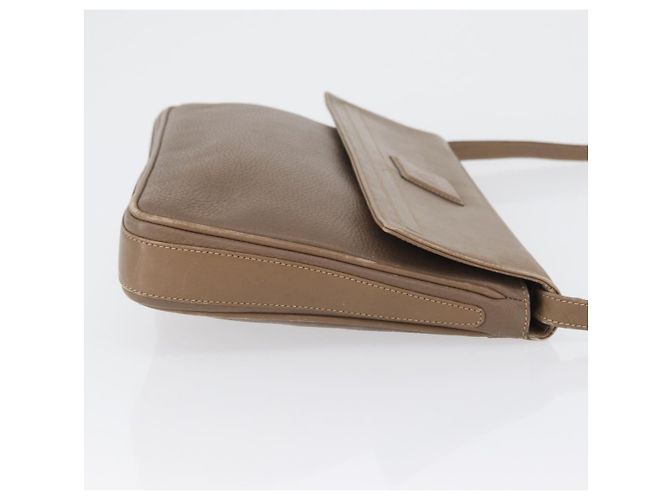 Gucci Borsa a Spalla in Pelle Beige Oro Auth fm5163 D'oro - vista 4
