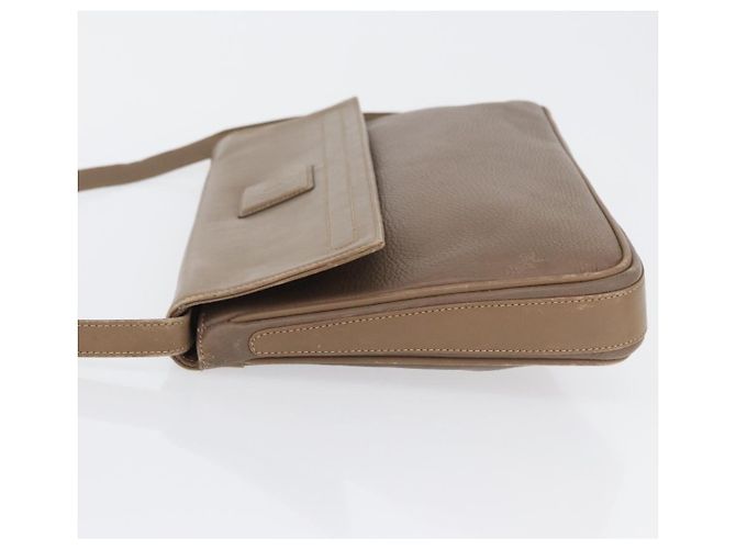 Gucci Borsa a Spalla in Pelle Beige Oro Auth fm5163 D'oro - vista 5