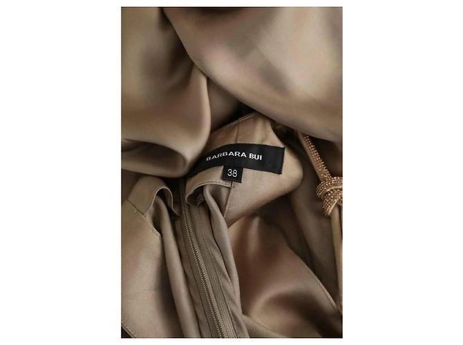Barbara Bui Abito Khaki - vista 6