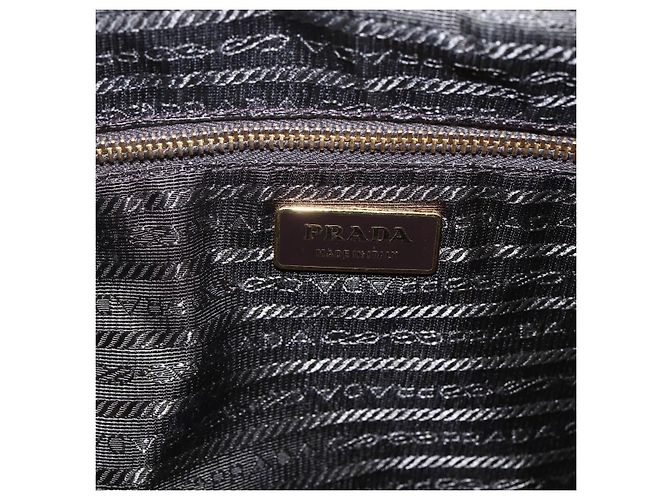 Saffiano Borsa a mano PRADA in pelle Safiano, tono oro, autentica ep13327A - vista 20