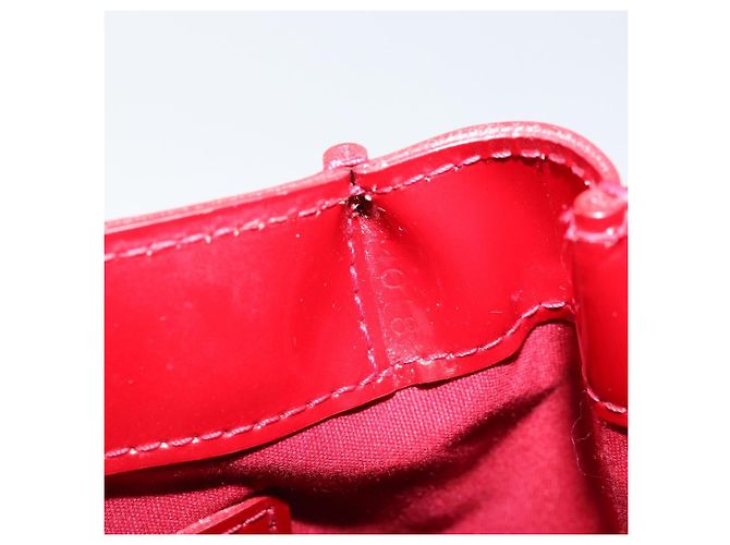 LOUIS VUITTON Monogram Vernis Wilshire PM Tasche Pomme D'amour M93642 Auth 172118 Rot - Ansicht 12