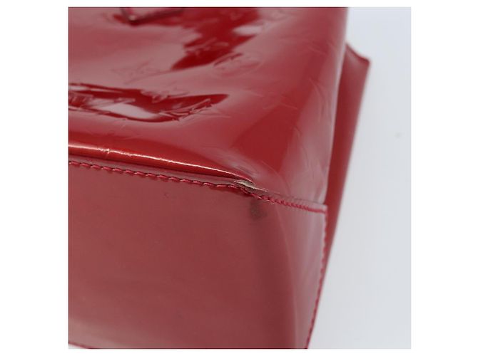 LOUIS VUITTON Monogram Vernis Wilshire PM Tasche Pomme D'amour M93642 Auth 172118 Rot - Ansicht 15