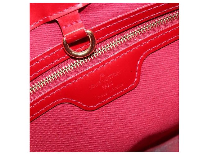 LOUIS VUITTON Monogram Vernis Wilshire PM Tasche Pomme D'amour M93642 Auth 172118 Rot - Ansicht 18