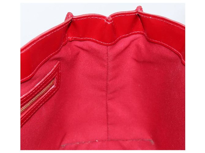 LOUIS VUITTON Monogram Vernis Wilshire PM Tasche Pomme D'amour M93642 Auth 172118 Rot - Ansicht 19