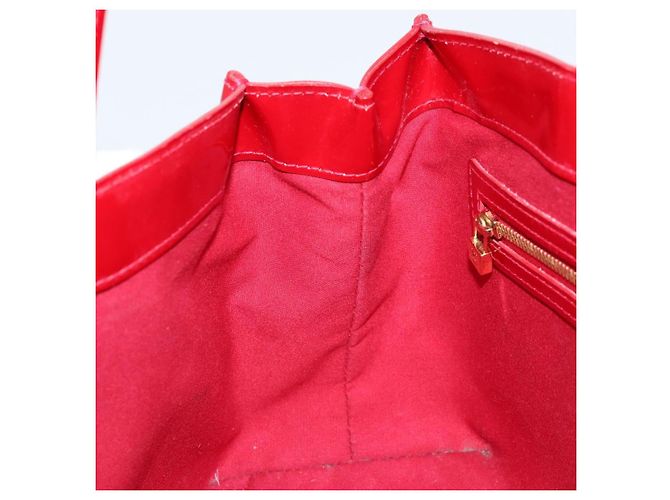 LOUIS VUITTON Monogram Vernis Wilshire PM Tasche Pomme D'amour M93642 Auth 172118 Rot - Ansicht 20