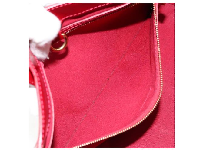 LOUIS VUITTON Monogram Vernis Wilshire PM Tasche Pomme D'amour M93642 Auth 172118 Rot - Ansicht 22