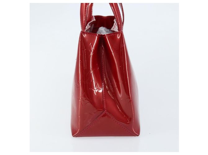 LOUIS VUITTON Monogram Vernis Wilshire PM Tasche Pomme D'amour M93642 Auth 172118 Rot - Ansicht 3