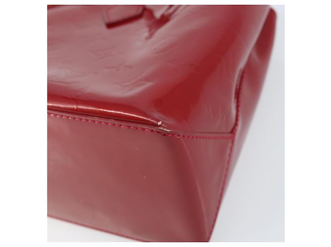 LOUIS VUITTON Monogram Vernis Wilshire PM Tasche Pomme D'amour M93642 Auth 172118 Rot - Ansicht 9