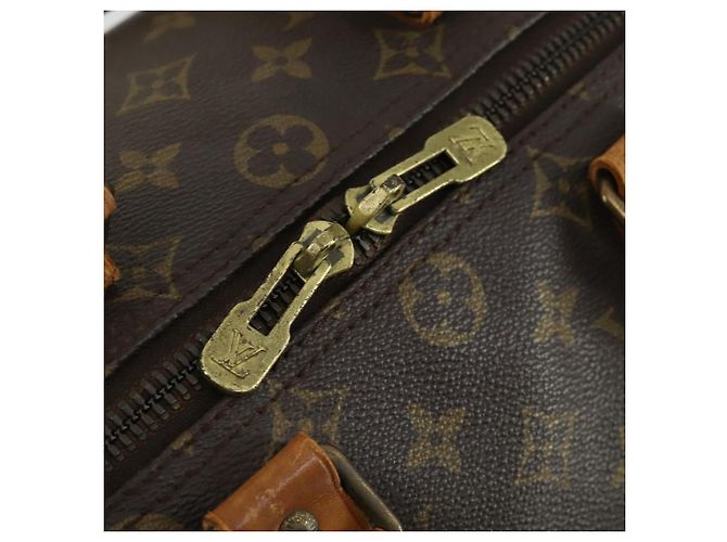 LOUIS VUITTON Borsa Boston Monogram Keepall 45 M41428 LV Auth 171108 Monogramma - vista 9