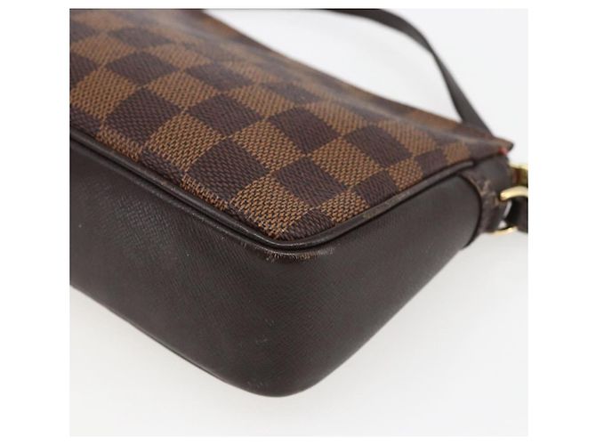 LOUIS VUITTON Pochette per trucco Damier Ebene N51982 LV Auth 169744 - vista 15