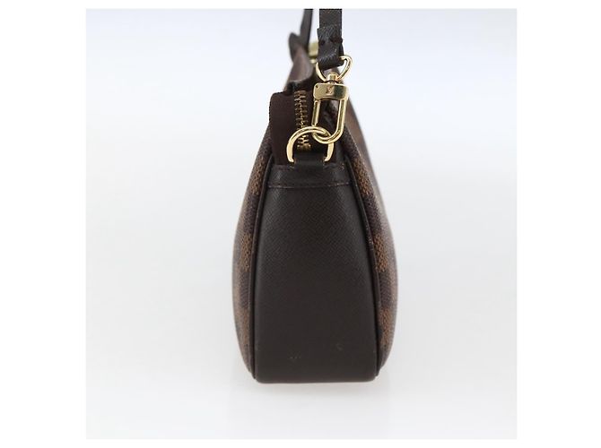 LOUIS VUITTON Pochette per trucco Damier Ebene N51982 LV Auth 169744 - vista 4