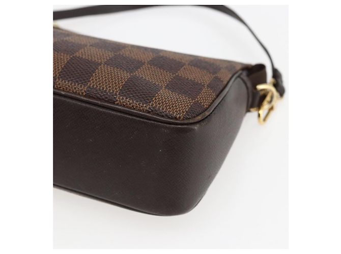 LOUIS VUITTON Pochette per trucco Damier Ebene N51982 LV Auth 169744 - vista 9