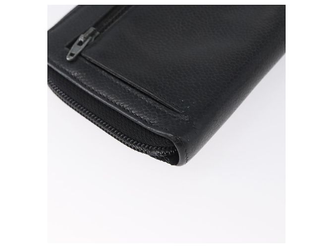 CHANEL Portafoglio Lungo Pelle Caviar Nera CC Auth bs33480 Nero - vista 15