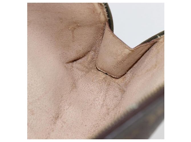LOUIS VUITTON Neceser Demi Ronde Monogram Cosmético M47520 LV Auth 172583 Monograma - vista 10