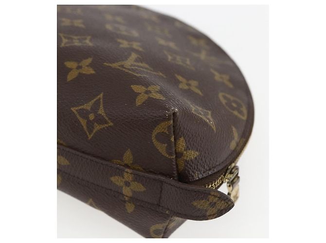 LOUIS VUITTON Neceser Demi Ronde Monogram Cosmético M47520 LV Auth 172583 Monograma - vista 15