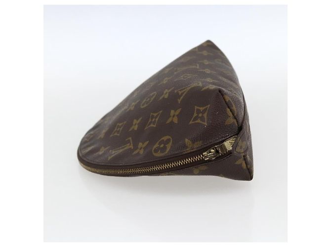 LOUIS VUITTON Neceser Demi Ronde Monogram Cosmético M47520 LV Auth 172583 Monograma - vista 3
