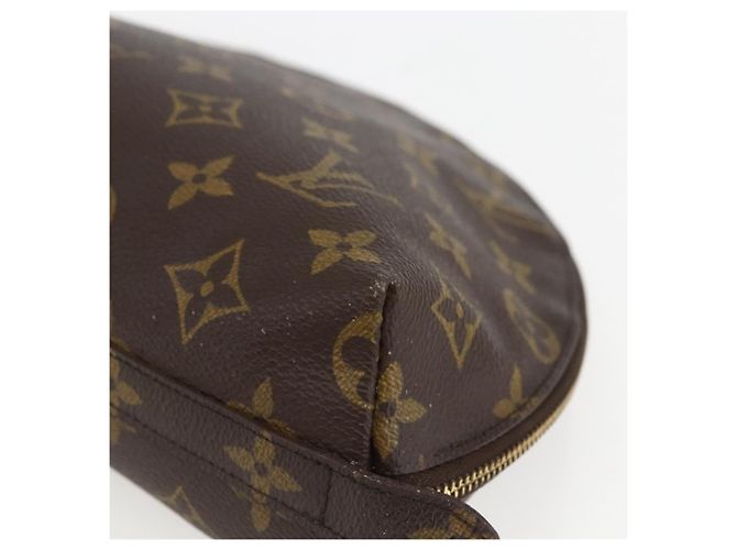 LOUIS VUITTON Neceser Demi Ronde Monogram Cosmético M47520 LV Auth 172583 Monograma - vista 7