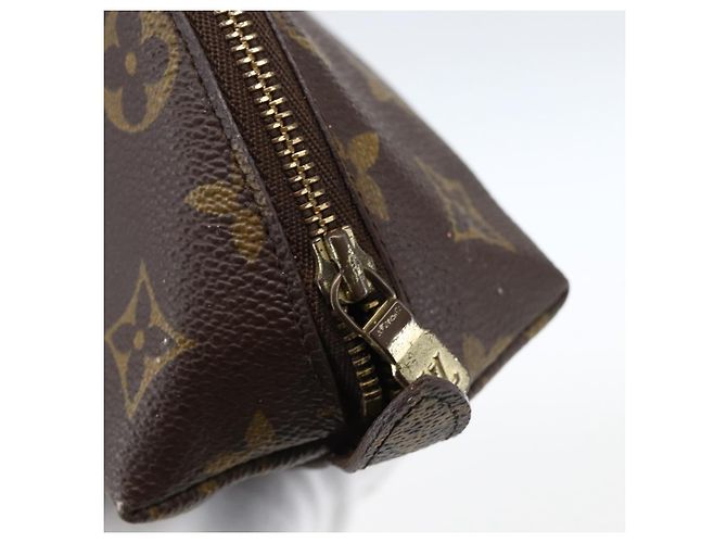 LOUIS VUITTON Neceser Demi Ronde Monogram Cosmético M47520 LV Auth 172583 Monograma - vista 8
