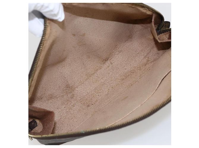 LOUIS VUITTON Neceser Demi Ronde Monogram Cosmético M47520 LV Auth 172583 Monograma - vista 9