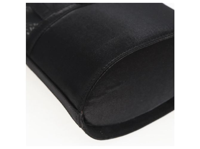 Borsa a rete nera Auth 173466 di Salvatore Ferragamo Nero - vista 14