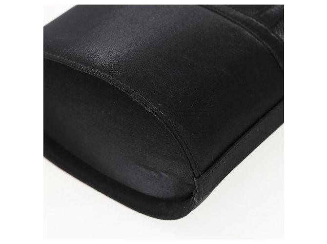 Borsa a rete nera Auth 173466 di Salvatore Ferragamo Nero - vista 15