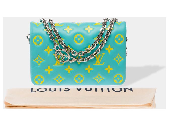 Borsa LOUIS VUITTON Coussin in Pelle Blu - 103335 - vista 2