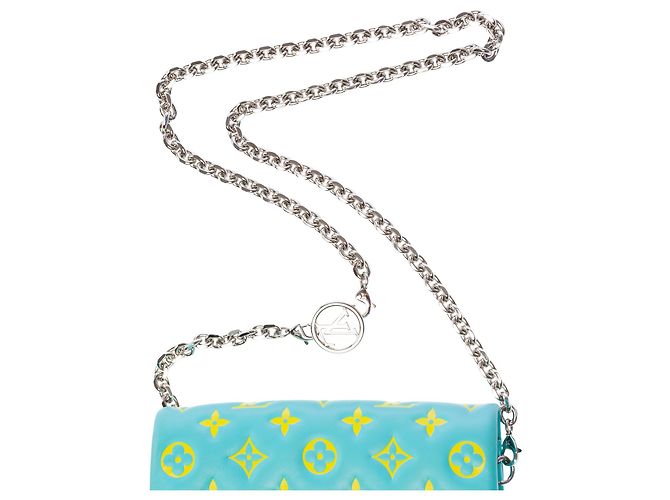 Borsa LOUIS VUITTON Coussin in Pelle Blu - 103335 - vista 9