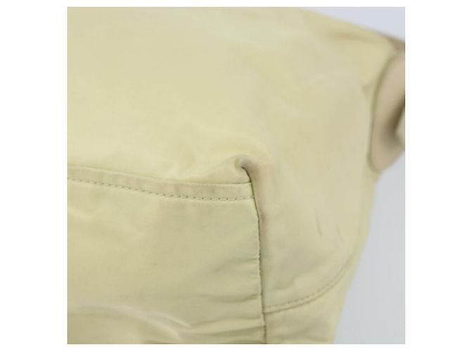 Borsa a Spalla PRADA Nylon Avorio Argento Autentica ep13428 Crudo - vista 14