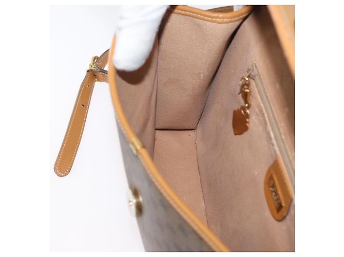 Gucci Borsa a Spalla Micro GG Supreme PVC Beige Oro 004 58 0264 Auth ep13447 D'oro - vista 20