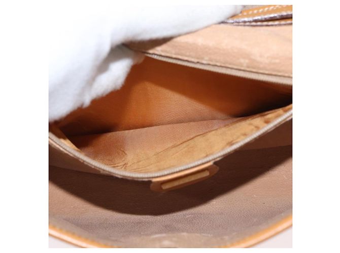Gucci Borsa a Spalla Micro GG Supreme PVC Beige Oro 004 58 0264 Auth ep13447 D'oro - vista 22