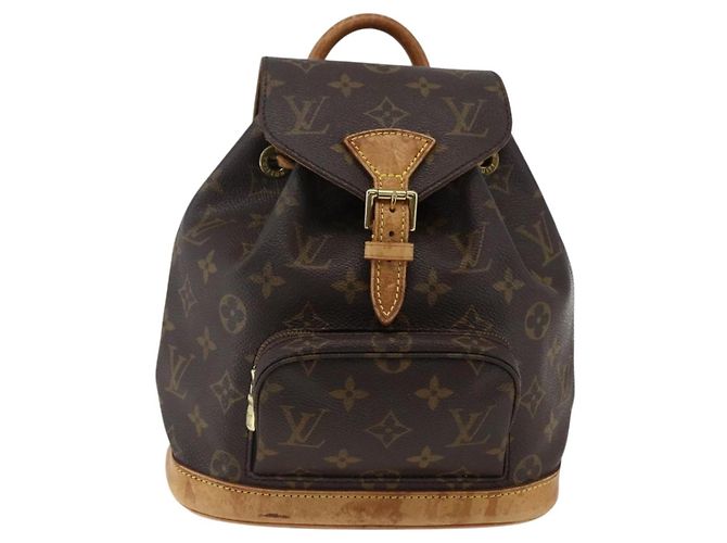 LOUIS VUITTON Zaino Monogram Montsouris PM M51137 LV Auth ka2457 Monogramma - vista 13