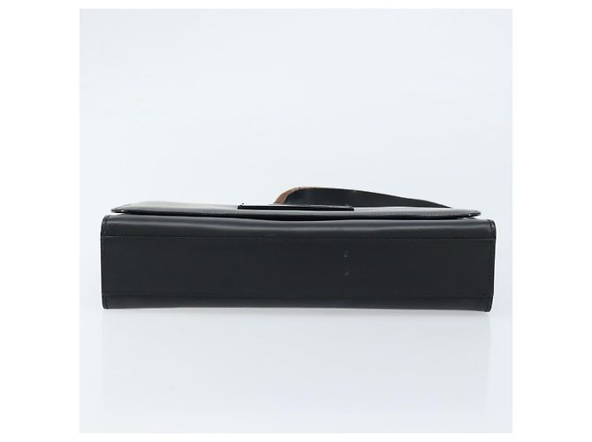 Borsa a Spalla in Pelle Nera GUCCI 001 3063 Auth ep13432 Nero - vista 10