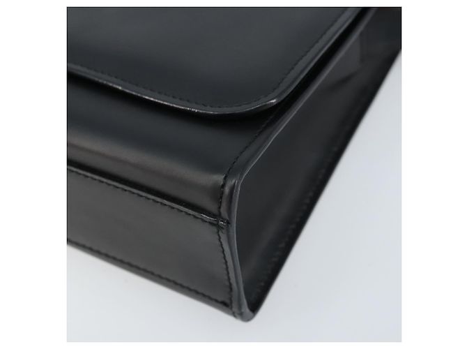 Borsa a Spalla in Pelle Nera GUCCI 001 3063 Auth ep13432 Nero - vista 11