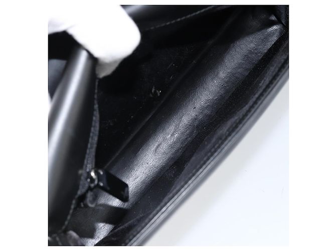 Borsa a Spalla in Pelle Nera GUCCI 001 3063 Auth ep13432 Nero - vista 18