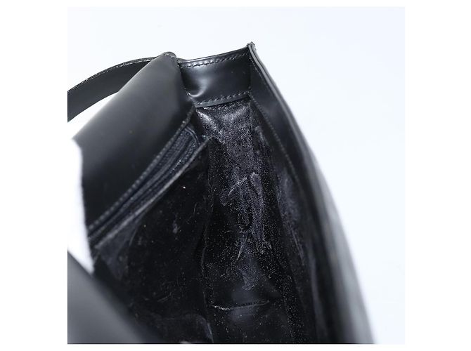 Borsa a Spalla in Pelle Nera GUCCI 001 3063 Auth ep13432 Nero - vista 19