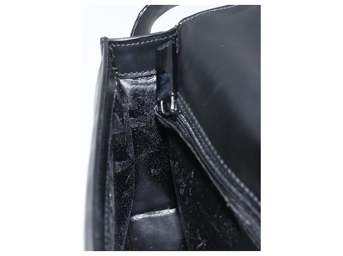 Borsa a Spalla in Pelle Nera GUCCI 001 3063 Auth ep13432 Nero - vista 20