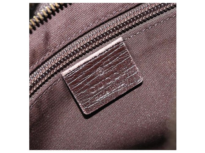 Borsa a Spalla GG Supreme in PVC Beige e Argento di GUCCI 114291 Auth 172289 - vista 16